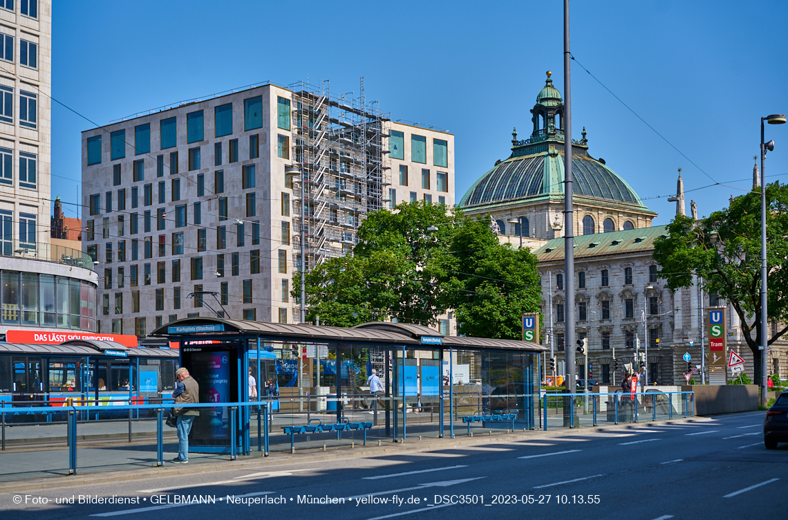 Mai 2023 - Neubau des Hotels Königshof am Stachus in München